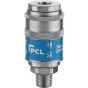 PCL Safeflow Coupling Male Thread R 1/4" - SC21CM