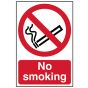 No Smoking - PVC 200 x 300mm by Scan - 550