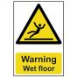 Warning Wet Floor - PVC 200 x 300mm by Scan - 1107