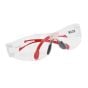 Flexi Wraparound Safety Glasses Scratch / Impact & UV Resistant- Clear Lens