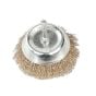 Wire Cup Brush Dia.75mm with 6mm Shaft Sealey Part No. SCB75