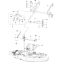 48"/122cm Cutting Deck Assembly-2 for Husqvarna Cutting Deck SD48 Riders