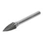 Tungsten Carbide Rotary Burr Arc Pointed Nose 10mm Sealey Part No. SDB03