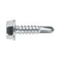 Self Drilling Screw 4.8 x 19mm Hex Head Zinc DIN 7504K Pack of 100 Sealey Part No. SDHX4819