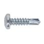 Self Drilling Screw 4.8 x 19mm Pan Head Phillips Zinc D7504N Pack of 100 Sealey Part No. SDPH4819