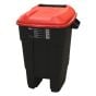 100 Litre Refuse/Wheelie Bin with Red Lid - OEM No. BM100R