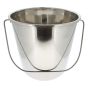 12L  Heavy-Duty Stainless Steel Bucket