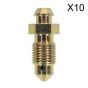 Brake Bleed Screw M10 x 30mm 1mm Pitch Pack of 10 Sealey Part No. BS10130