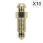 Brake Bleed Screw M7 x 28mm 1mm Pitch Pack of 10 Sealey Part No. BS7128