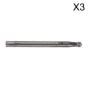 Micro Carbide Burr Ball 3mm Pack of 3 Sealey Part No. MCB001