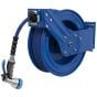 Heavy-Duty Retractable Water Hose Reel 15m Ø13mm ID Rubber Hose