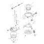 Lower Body Assembly for Makita SK312GD Digital Measuring Tool