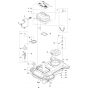 Chassis Upper Assembly for Husqvarna Automower Solar Hybrid