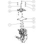 Transmission Assembly -5 for OREC SP1000 Mower