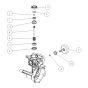 Transmission Assembly -6 for OREC SP1000 Mower