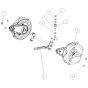 Front Wheel Assembly for OREC SP1000 Mower