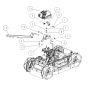 Handle Assembly -7 for OREC SP1000 Mower