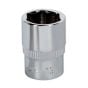 WallDrive Socket 13mm 1/4"Sq Drive Fully Polished Sealey Part No. SP1413