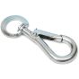 Swivel Spring Hook - 2.5" Total Length  Zinc Plated  PSH25