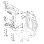 Fuel Tank Assembly for Stihl SR430, SR450 Mistblower