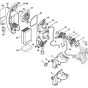 Air Fitler, Spacer Flange Assembly for Stihl SR430-Z Mistblowers