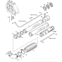 Pleated Hose, Blower Tube Assembly for Stihl SR430-Z Mistblowers