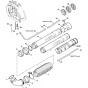 Pleated Hose Assembly for Stihl SR 450-Z Mistblower