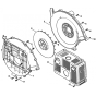 Fan Housing Assembly for Stihl SR 5600 Mistblower