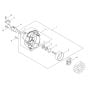 Clutch for ECHO SRM-237TES/L Brushcutter