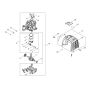 Cylinder, Piston, Crankshaft for ECHO SRM-3610T/U Brushcutter