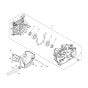 Crankcase for ECHO SRM-520ES/U Brushcutter