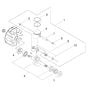 Piston, Crankshaft for ECHO SRMF-250 Brushcutter