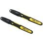 Chisel Tip Markers - Black (Pack of 2) by Stanley - 1-47-314