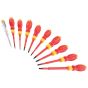 FatMax VDE Insulated Phillips Pozidriv & Slotted Screwdriver Set 10 Piece