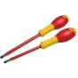 FatMax VDE Insulated Borneo Pozi Scewdriver Set of 2 by Stanley - FMHT0-62649