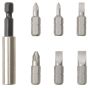 Insert Bit Set Pozidriv/Slotted 7 Piece by Stanley - 1-68-738