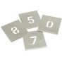 Zinc Stencils - Numbers