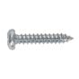 Self Tapping Screw 3.5 x 19mm Pan Head Pozi Zinc DIN 7981CZ Pack of 100 Sealey Part No. STPP3519