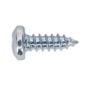 Self Tapping Screw 4.2 x 13mm Pan Head Pozi Zinc DIN 7981CZ Pack of 100 Sealey Part No. STPP4213