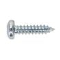 Self Tapping Screw 4.8 x 19mm Pan Head Pozi Zinc DIN 7981CZ Pack of 100 Sealey Part No. STPP4819