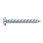 Self Tapping Screw 4.8 x 38mm Pan Head Pozi Zinc DIN 7981CZ Pack of 100 Sealey Part No. STPP4838