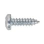 Self Tapping Screw 5.5 x 19mm Pan Head Pozi Zinc DIN 7981CZ Pack of 100 Sealey Part No. STPP5519