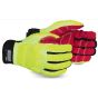 Clutch Gear Mechanics Glove Anti-Impact Hi-Viz Cut-Resistant Saturn Yell M