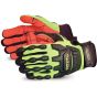 Clutch Gear Glove Armortex Palm Oilfield Impact Protection Lime Yellow XXL