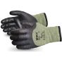 Emerald CX Winter Glove Kevlar/Steel Knit Cut Protection PVC Palm Black M