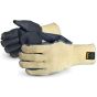 Cool Grip String-Knit Glove Heat-Resistant Silicon/Kevlar Palm Blue XL