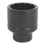 Impact Socket 56mm Bi-Hex Deep 3/4"Sq Drive Sealey Part No. SX021