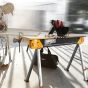 ToughBuilt C550 Sawhorse  & Jobsite Steel Table 1100 Lbs Capacity One Unit