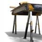 ToughBuilt C700 Sawhorse  & Jobsite Steel Table 1300 Lbs Capacity One Unit