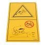 Decal 'Driving On Hill ' 1 In 4 for Terex TA3, TA3S, TA3H, TA3SH Dumpers - OEM No. T119902